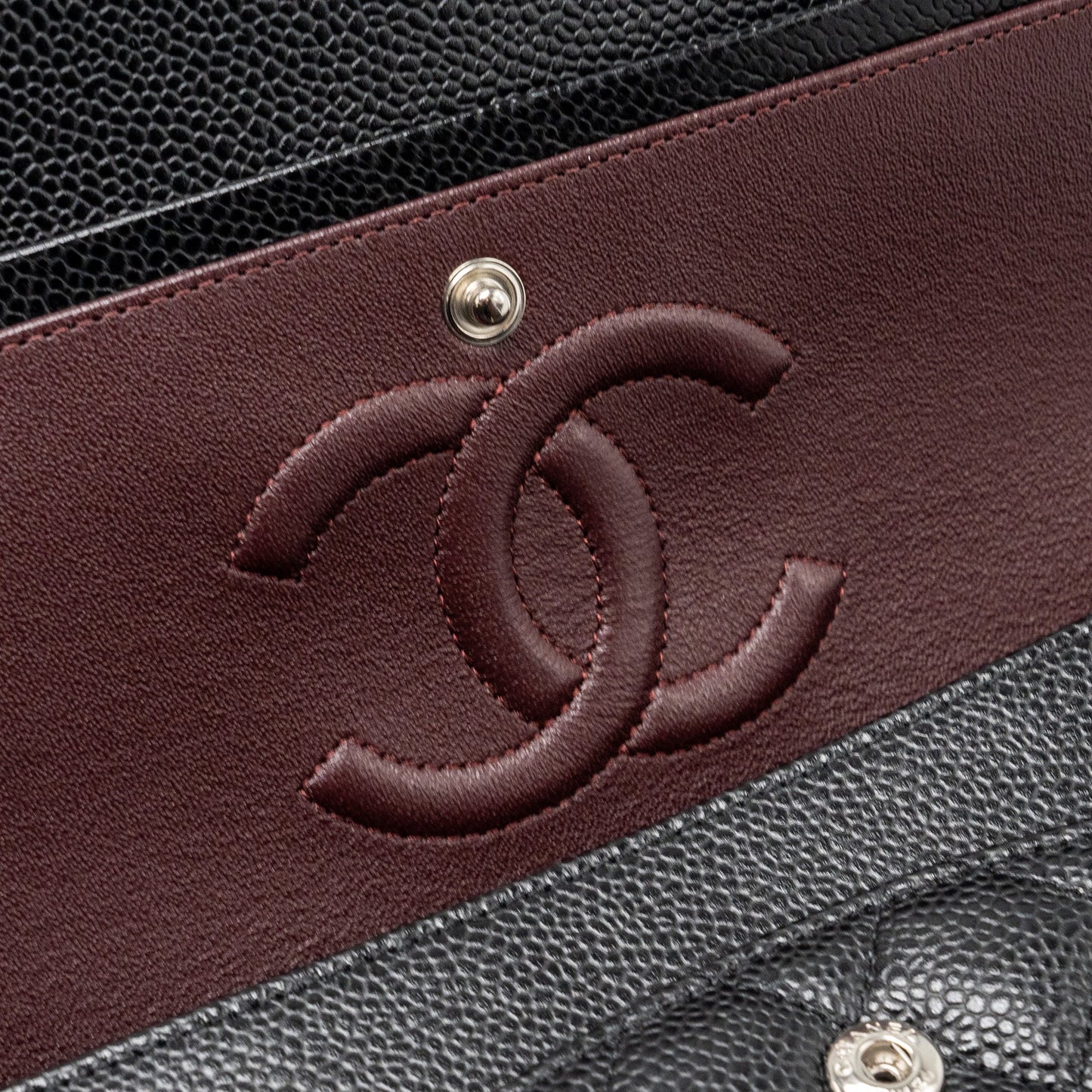 Chanel Medium Classic Double Flap Bag Caviar Black