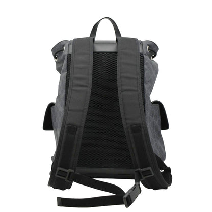 GUCCI GG Supreme Canvas Backpack Black