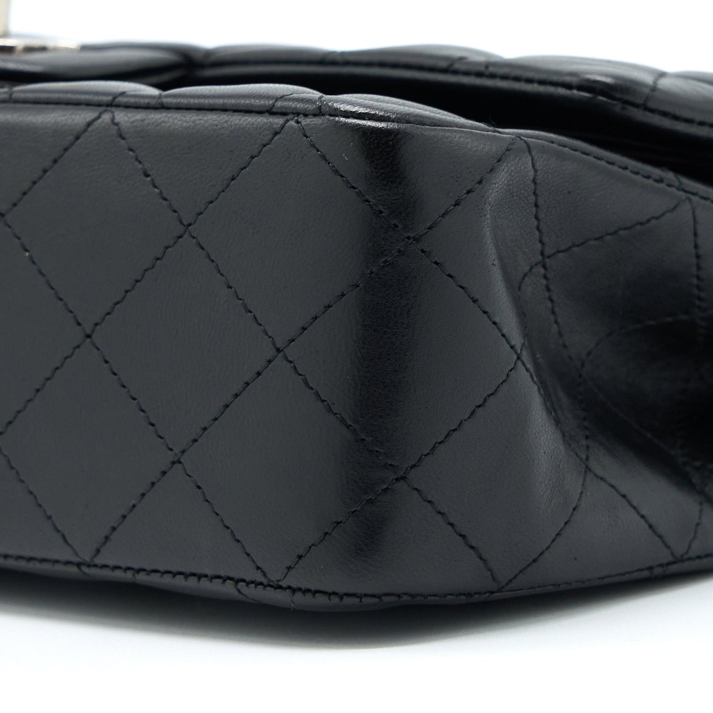 Chanel Medium Classic Double Flap Bag Lambskin Black