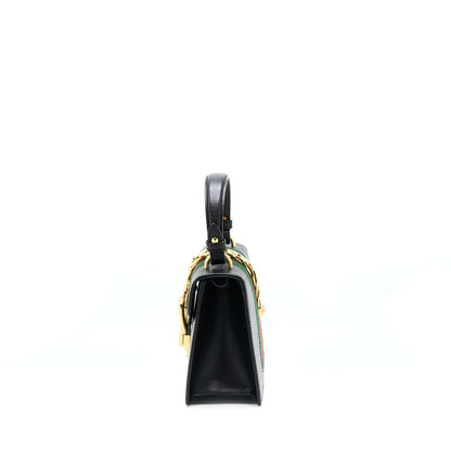 Gucci Mini Top Handle Sylvie Bag Black