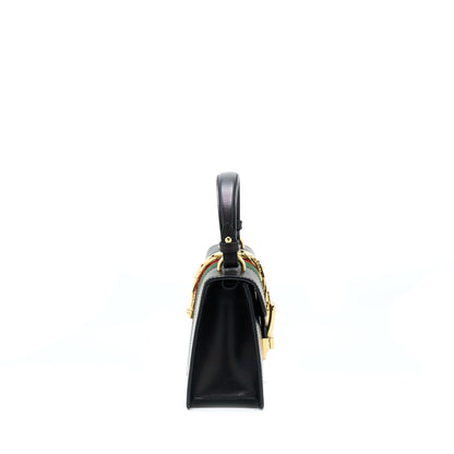 Gucci Mini Top Handle Sylvie Bag Black
