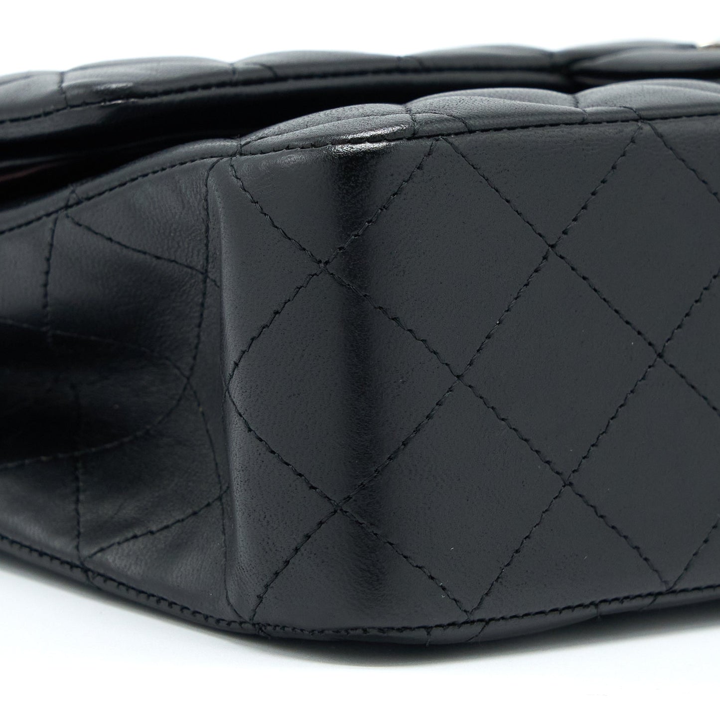 Chanel Medium Classic Double Flap Bag Lambskin Black