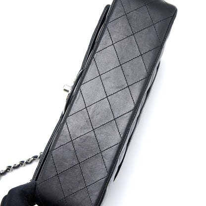 Chanel Medium Classic Double Flap Bag Lambskin Black