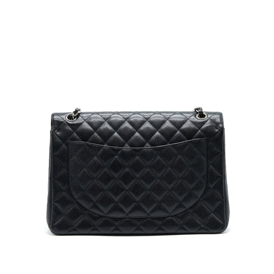 Chanel Maxi Flap Bag Caviar  Black