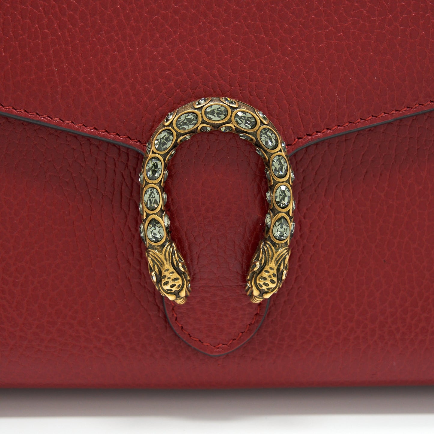 Gucci Dionysus Chain Wallet Red