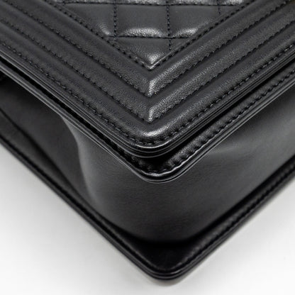 Chanel Medium Boy Bag Calfskin Black