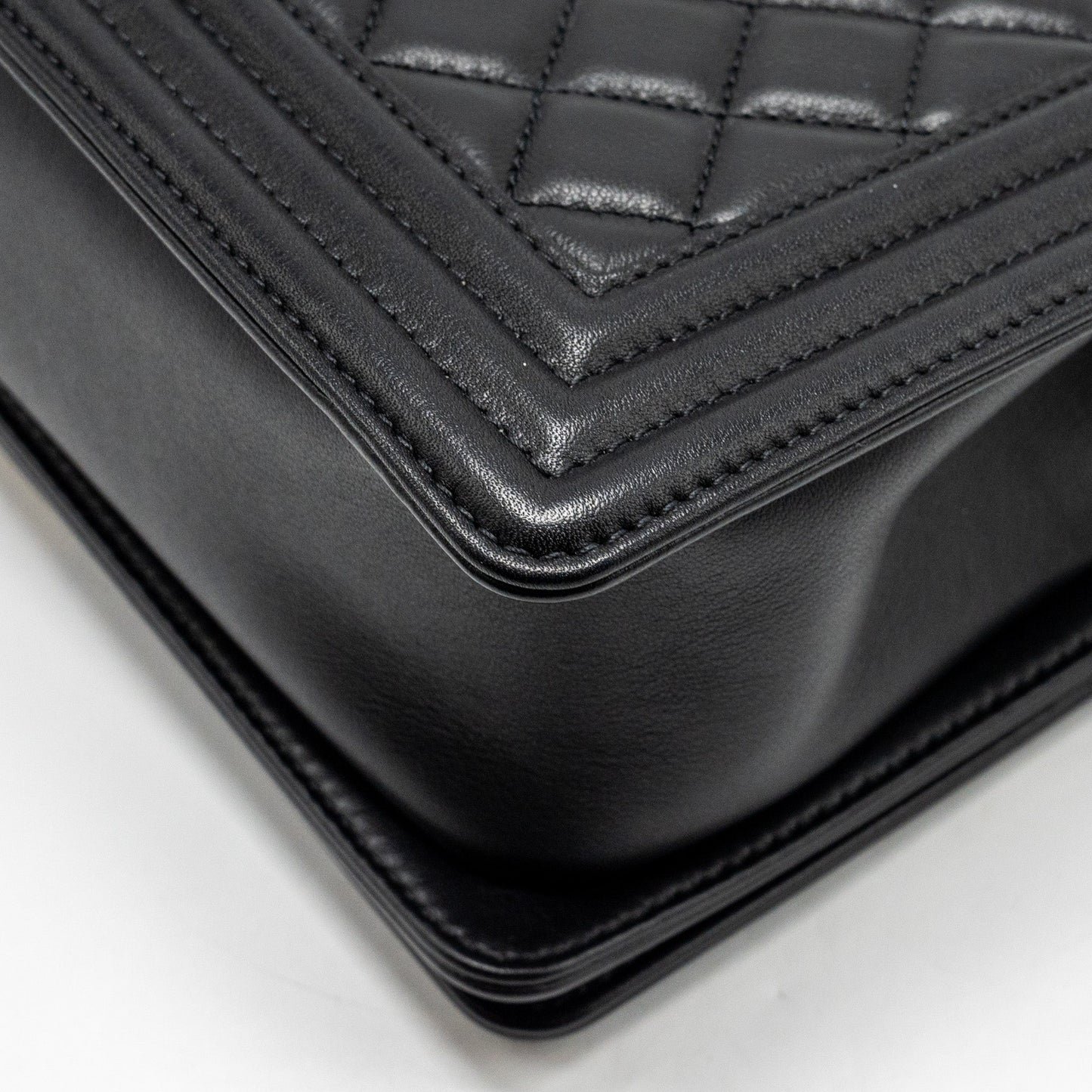 Chanel Medium Boy Bag Calfskin Black