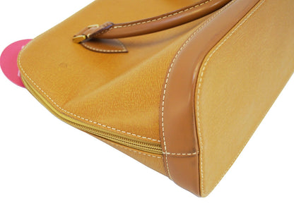 Burberry Tote Bag - BURBERRY Handbag Satchel Leather Coated Canvas