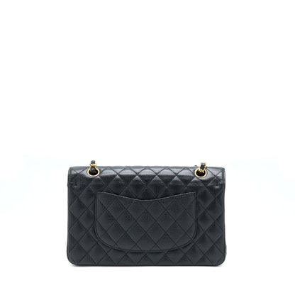 Chanel Medium Classic Double Flap Caviar Black