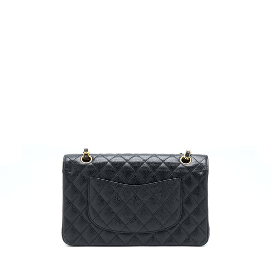 Chanel Medium Classic Double Flap Caviar Black