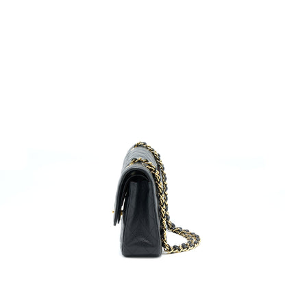 Chanel Medium Classic Double Flap Caviar Black