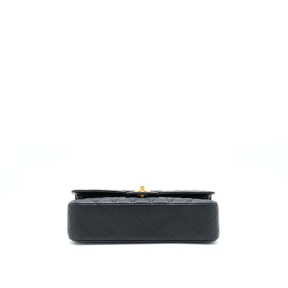 Chanel Medium Classic Double Flap Caviar Black