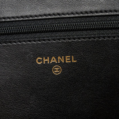 Chanel Boy Wallet on Chain Caviar BLack
