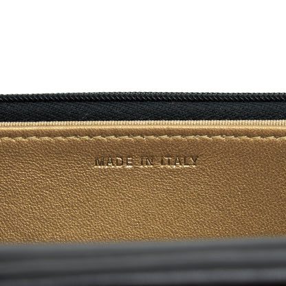 Chanel 2021 Seasonal Wallet on Chain black