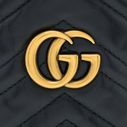 Gucci GG Marmont Mini Bucket Black