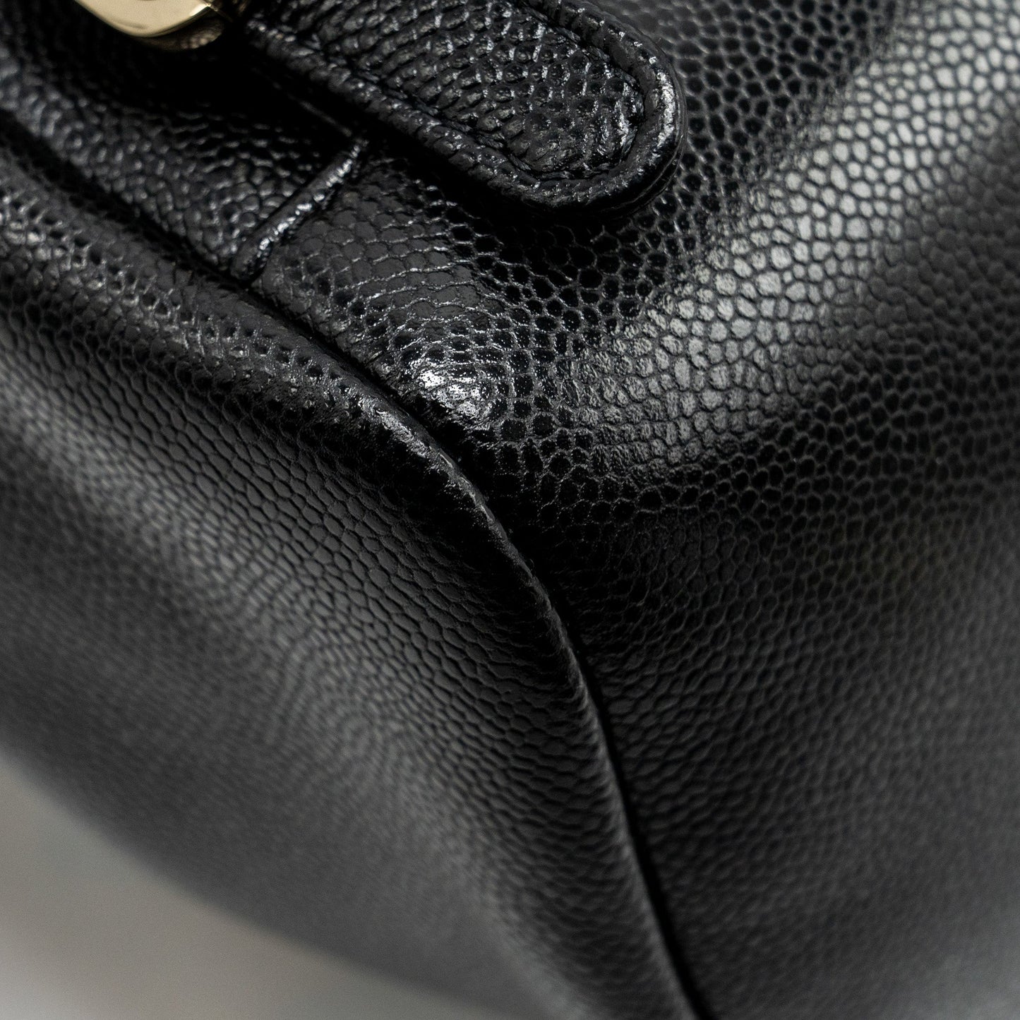 Chanel Affinity Backpack Caviar Black L (Microchip)