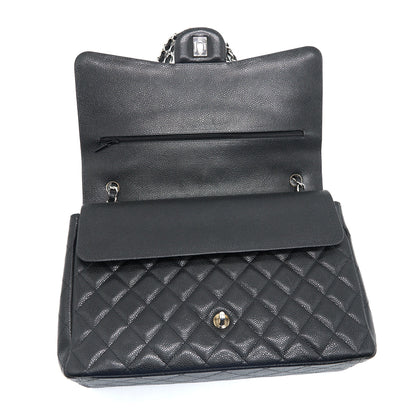 Chanel Maxi Flap Bag Caviar  Black