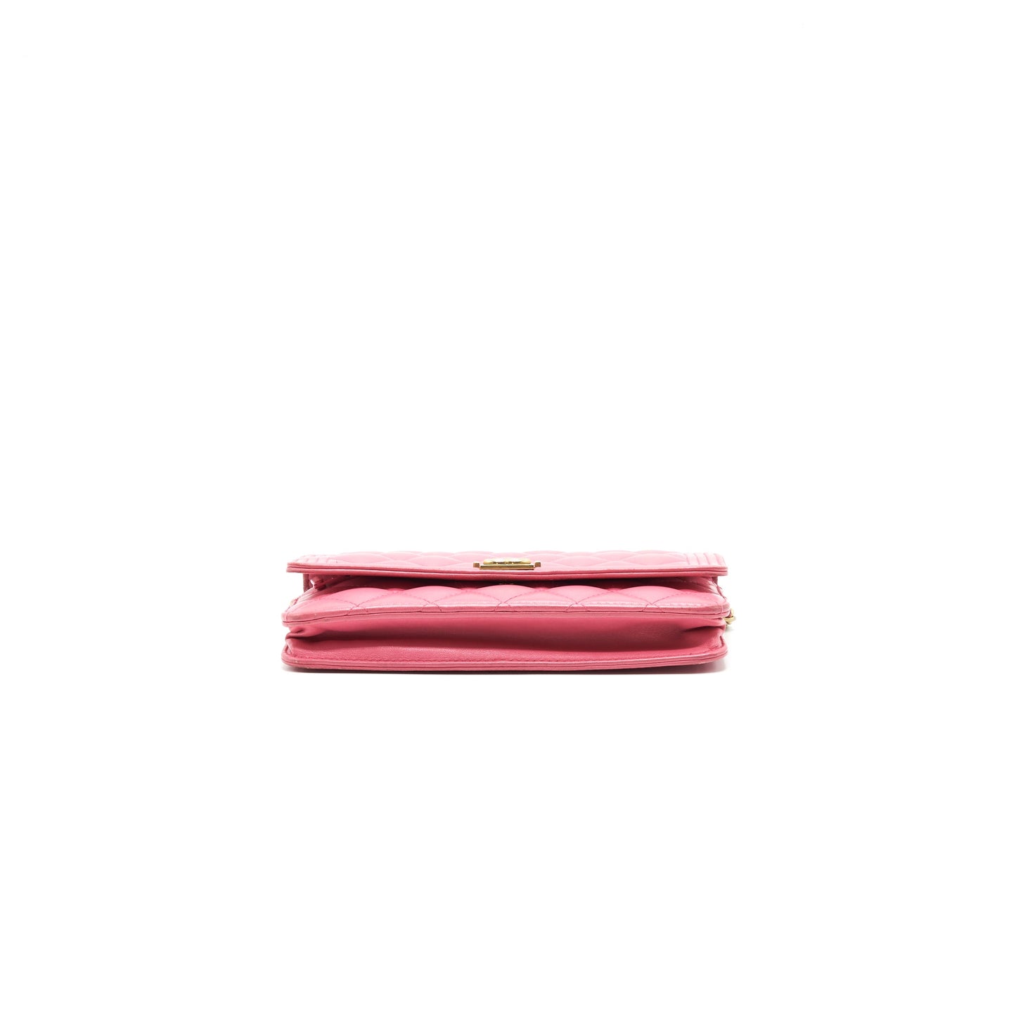 Chanel Boy Wallet on Chain Pink