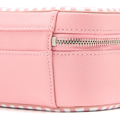 Chanel Medium Filigree Vanity Case Caviar Multicolour Pink