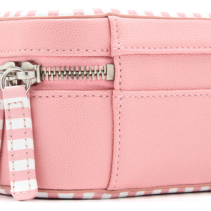 Chanel Medium Filigree Vanity Case Caviar Multicolour Pink