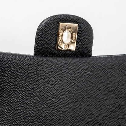 Chanel Classic Mini Rectangular Flap Bag Caviar Black