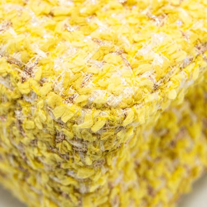 Chanel Mini 2.55 Reissue Flap Bag Tweed Yellow