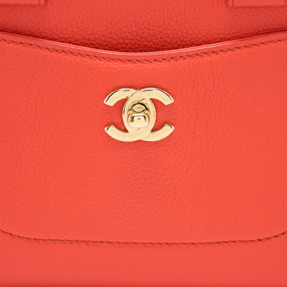 Chanel Neo Executive mini Tote Calfskin Red