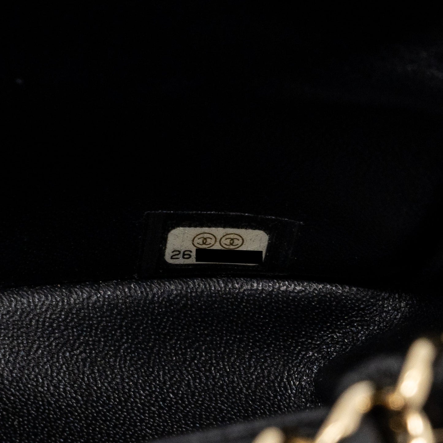 Chanel Classic Mini Rectangular Flap Bag Caviar Black