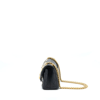 Chanel Mini 2.55 Reissue Flap Bag Lucky Charms Casino Limited Aged Calfskin With