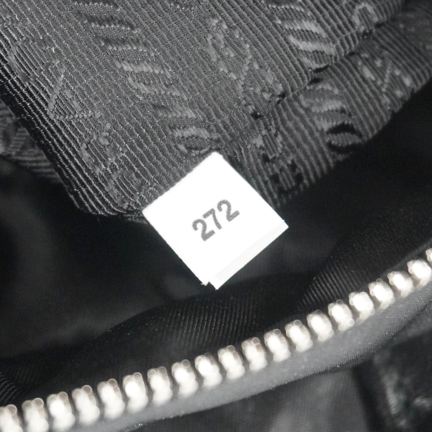 PRADA Padded Re-Nylon Tote Bag  Black