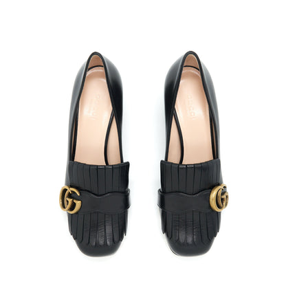 Gucci Size36 Leather Mid-Heel Pump