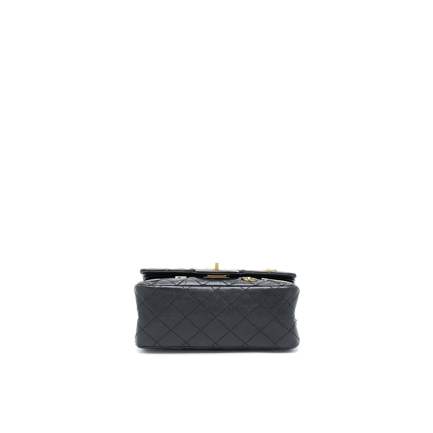 Chanel Mini 2.55 Reissue Flap Bag Lucky Charms Casino Limited Aged Calfskin With