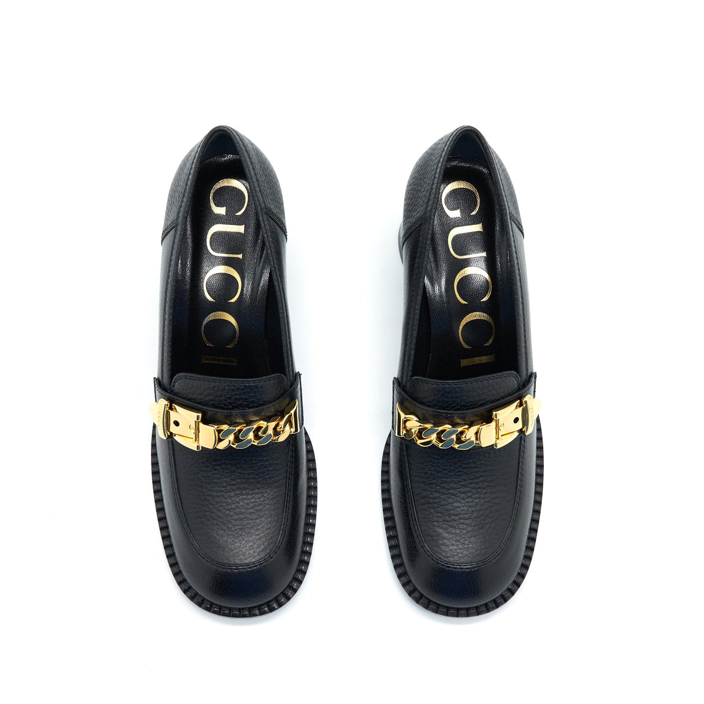 Gucci Sylvia Size36 Mid-Heel Pump Black