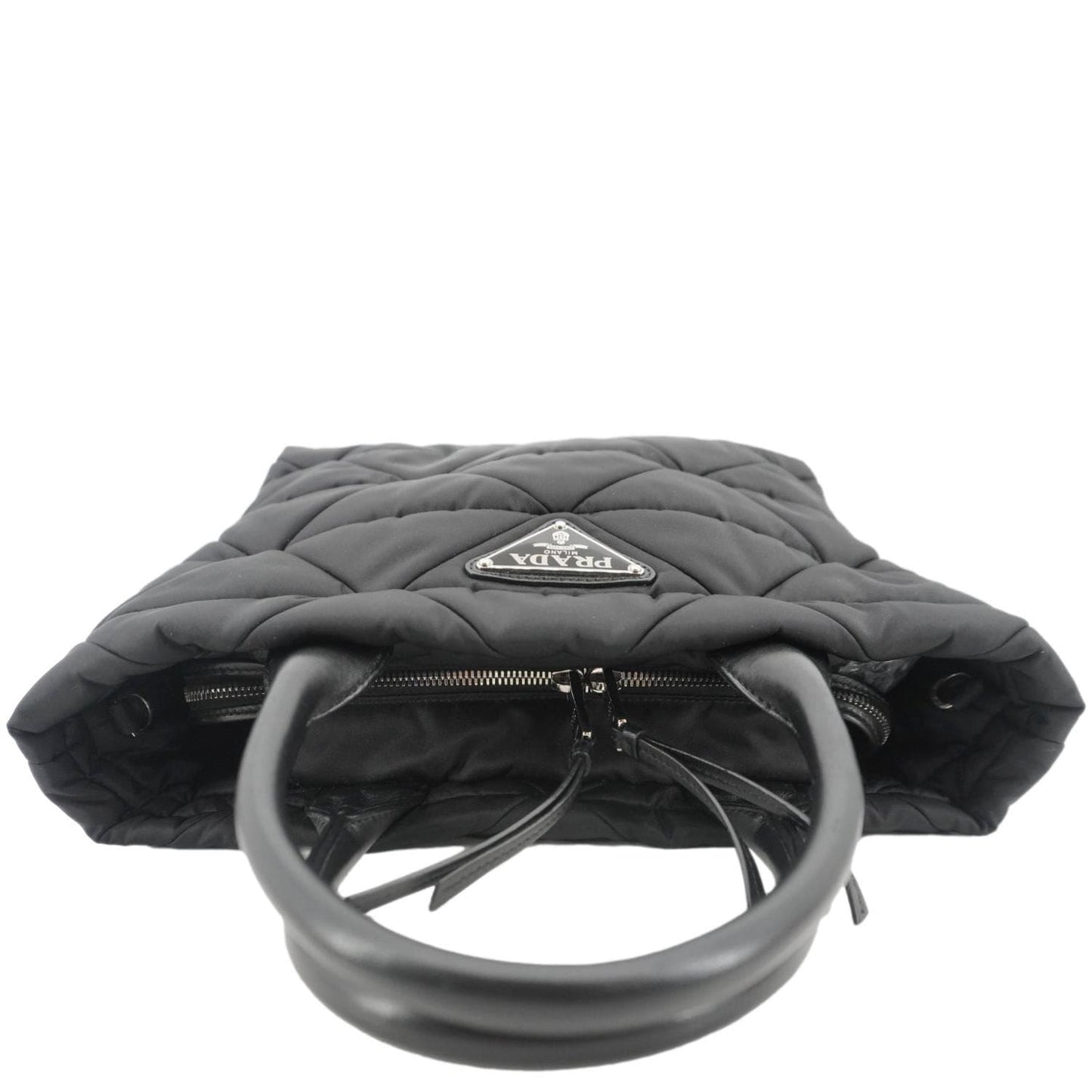 PRADA Padded Re-Nylon Tote Bag  Black