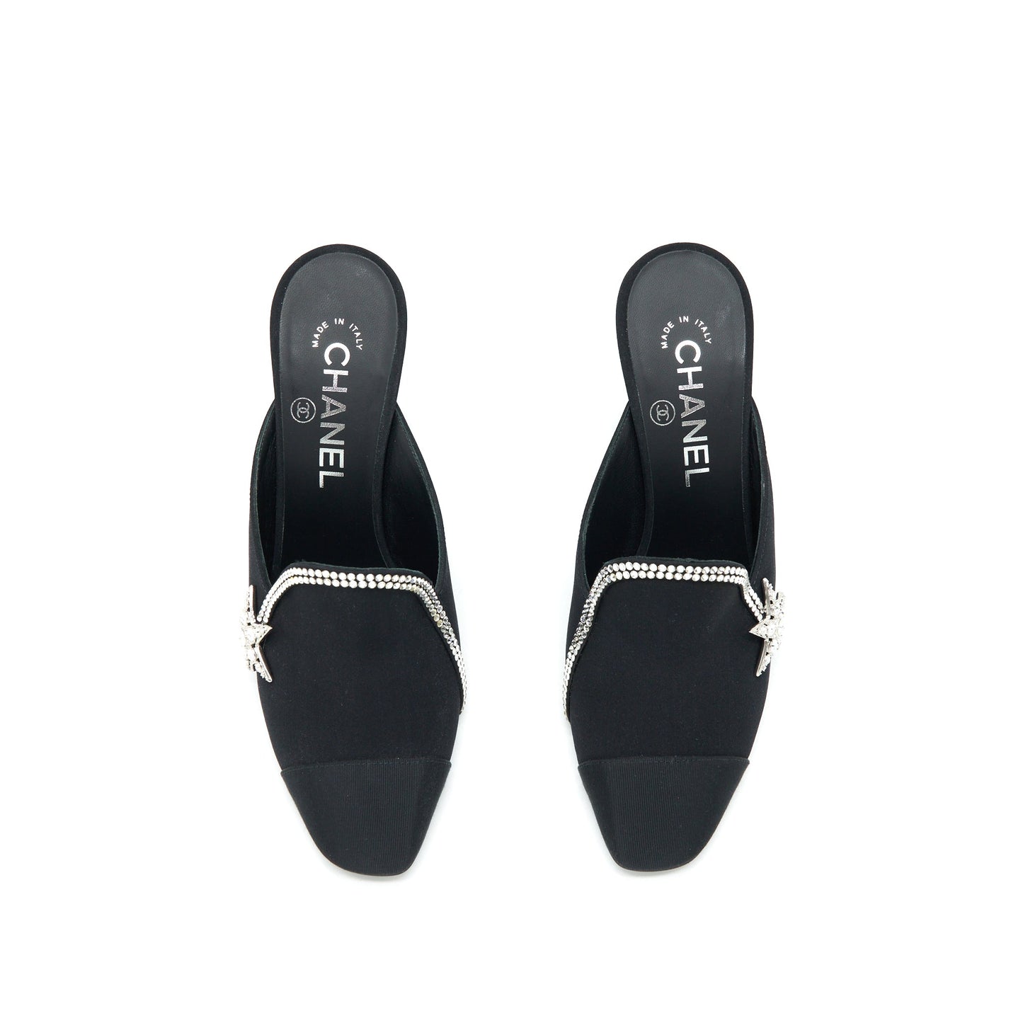 Chanel size 37 Star Suede High heel Loafer