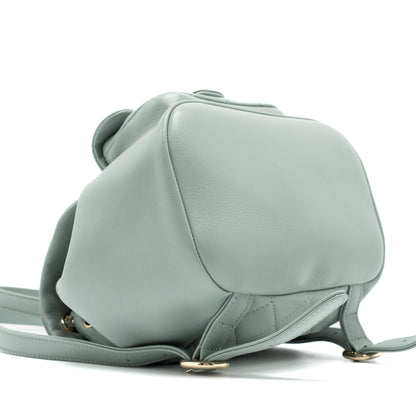 Chanel 23C Mini Duma Backpack Calfskin Light Grey L (Microchip)
