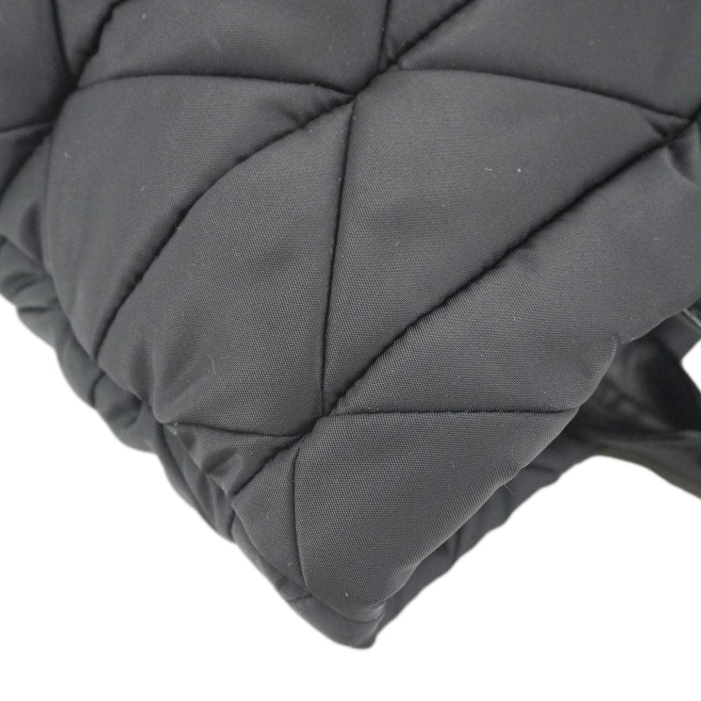 PRADA Padded Re-Nylon Tote Bag  Black