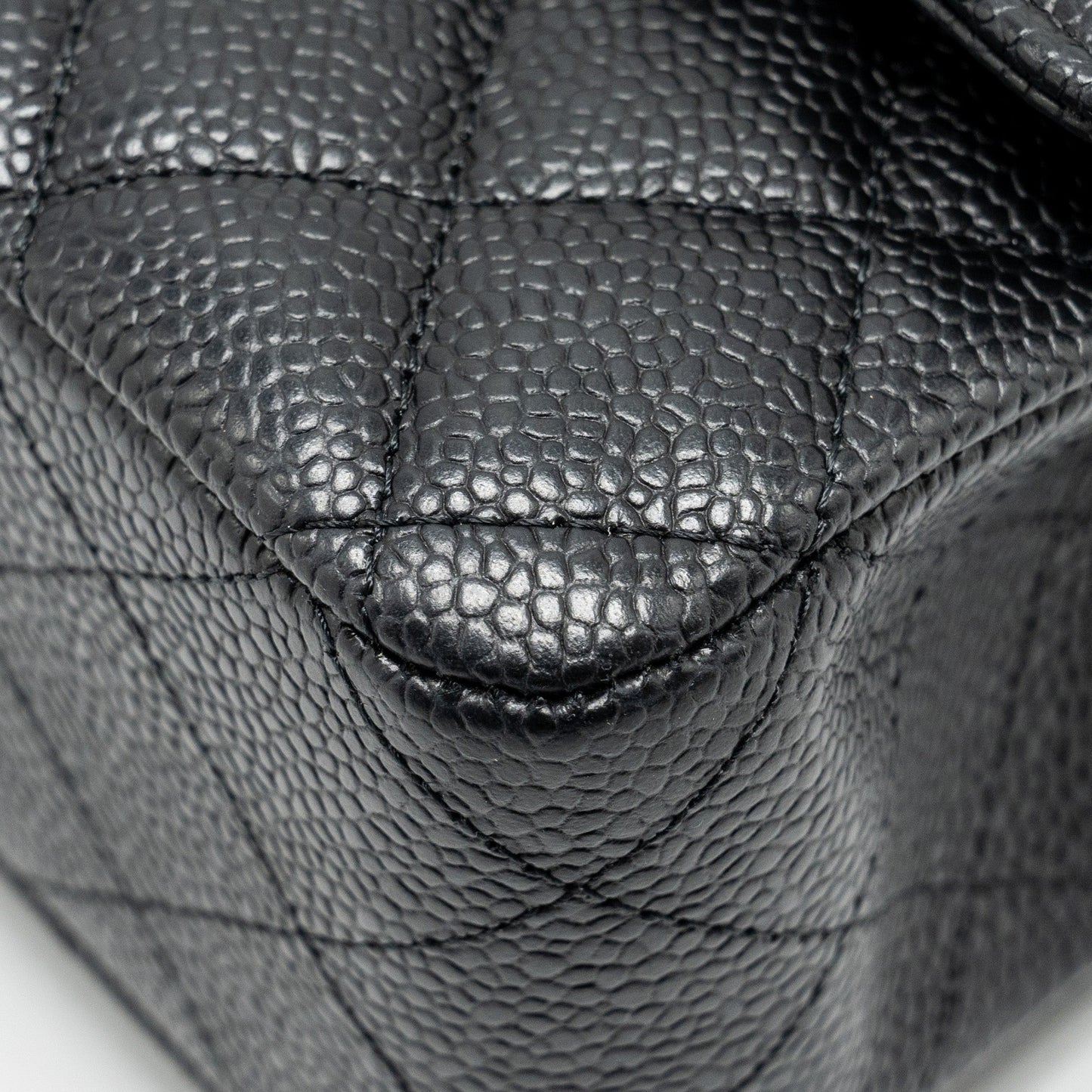 Chanel Medium Classic Double Flap Bag Caviar Black