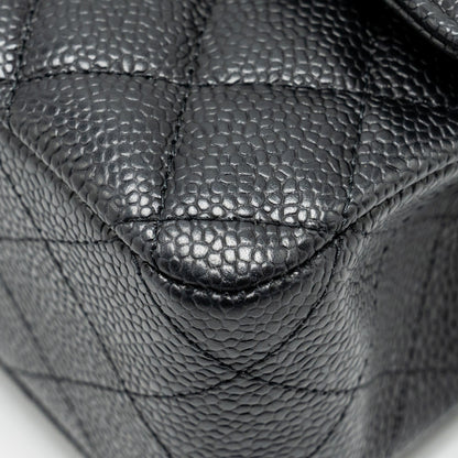 Chanel Medium Classic Double Flap Bag Caviar Black