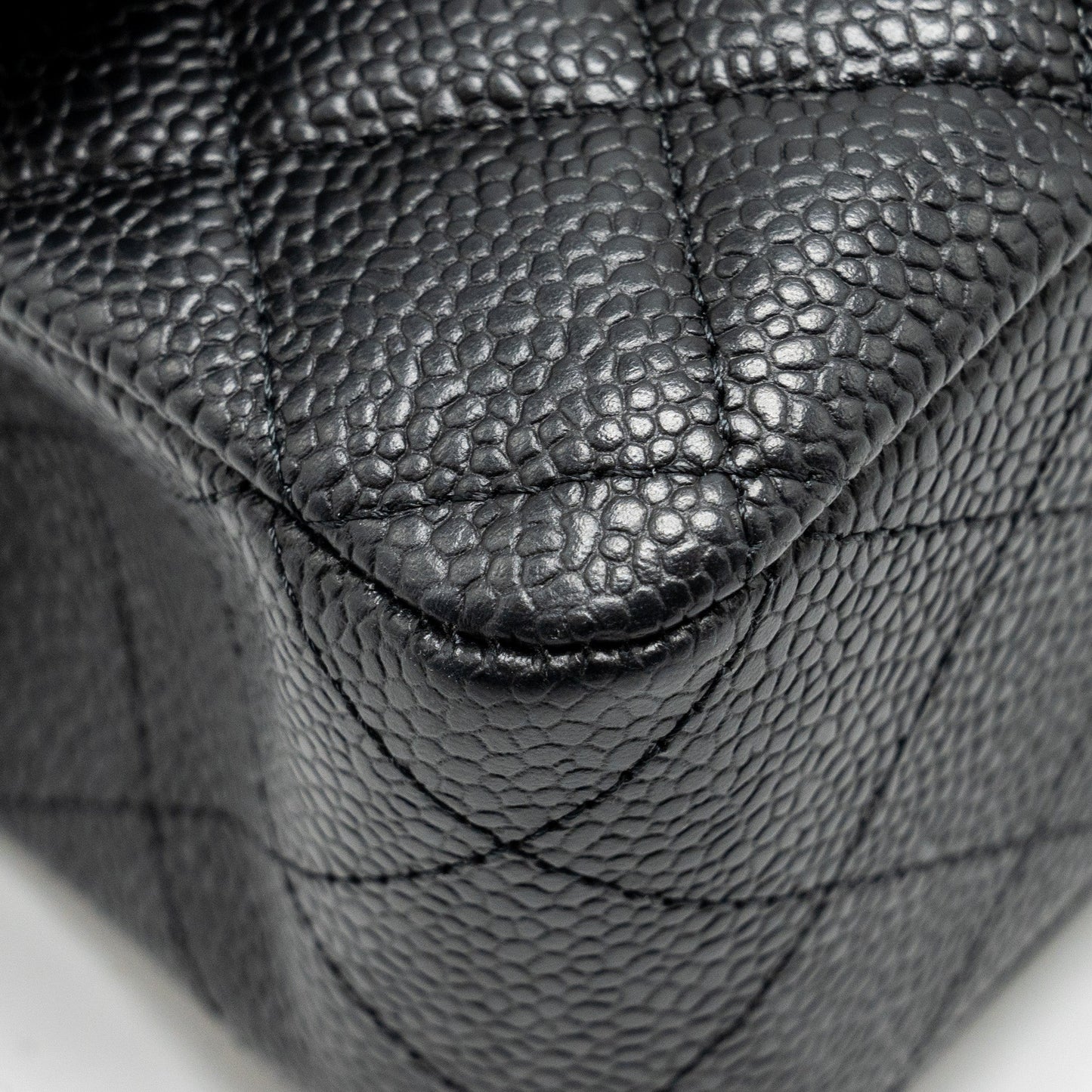 Chanel Medium Classic Double Flap Bag Caviar Black