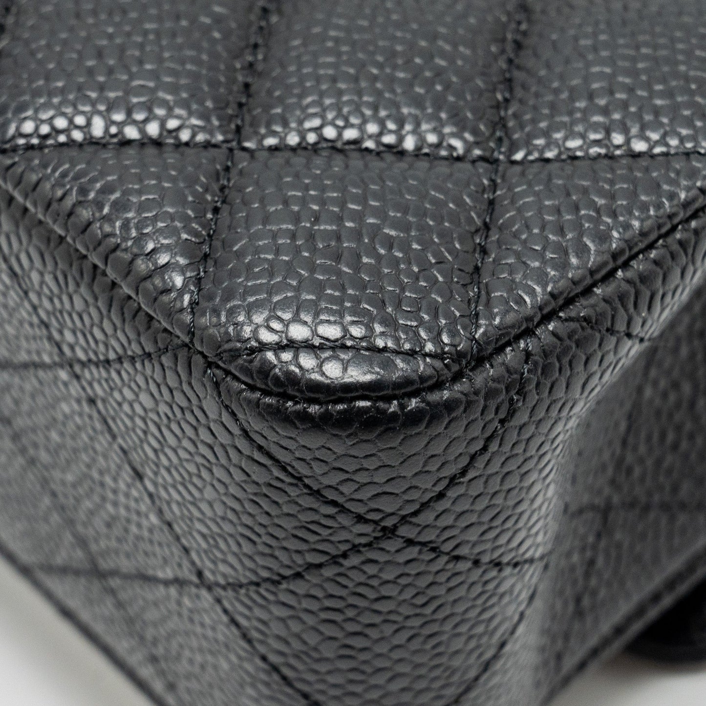 Chanel Medium Classic Double Flap Bag Caviar Black