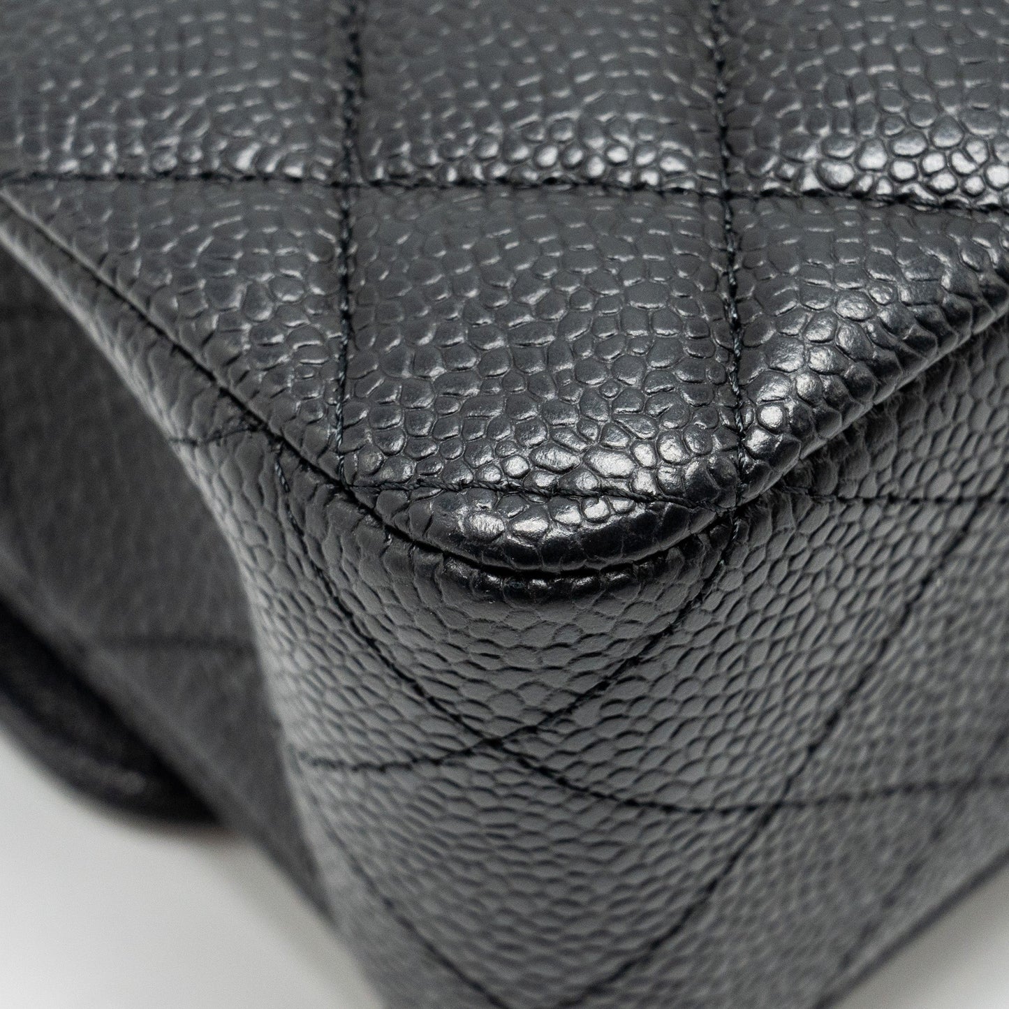 Chanel Medium Classic Double Flap Bag Caviar Black