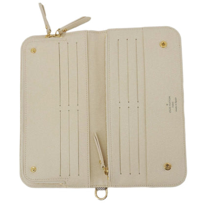 LOUIS VUITTON Insolite Damier Azur Wallet White