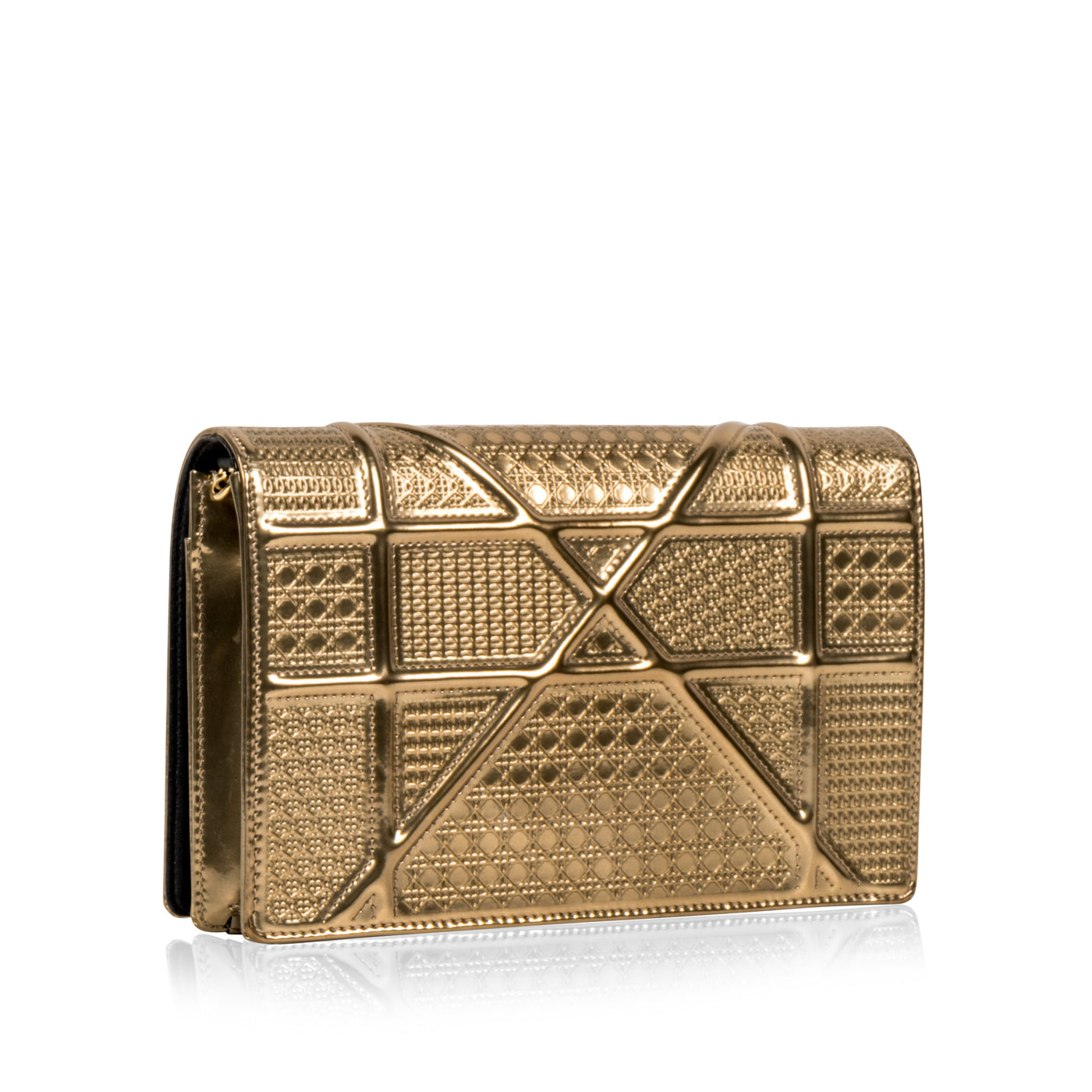 Christian Dior Diorama Woc - Gold Cannage