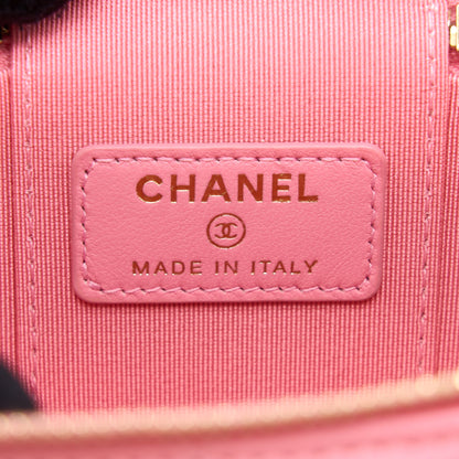 Chanel Mini Trendy CC Vanity with Chain Lambskin Pink L