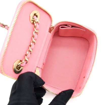 Chanel Mini Trendy CC Vanity with Chain Lambskin Pink L