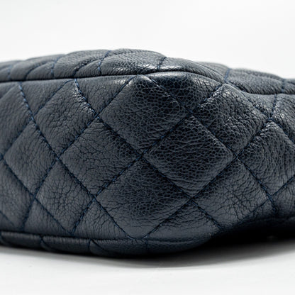 Chanel 18C CC Camera Bag Calfskin Navy