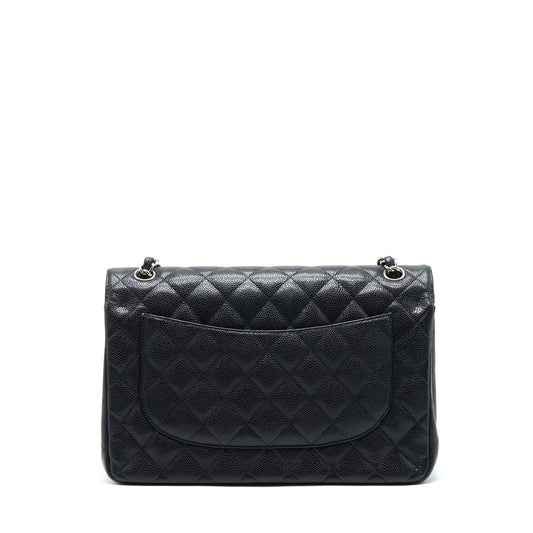 Chanel Jumbo Classic Flap Bag Caviar Black