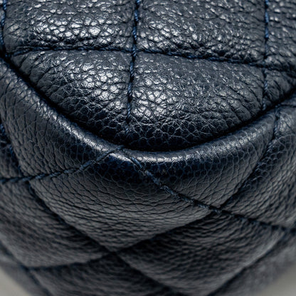 Chanel 18C CC Camera Bag Calfskin Navy