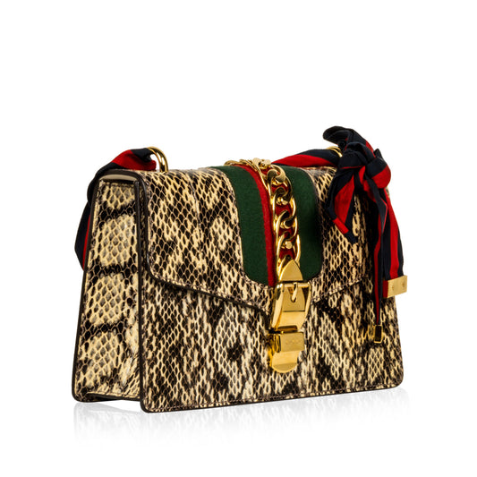 Gucci Sylvie Small Python